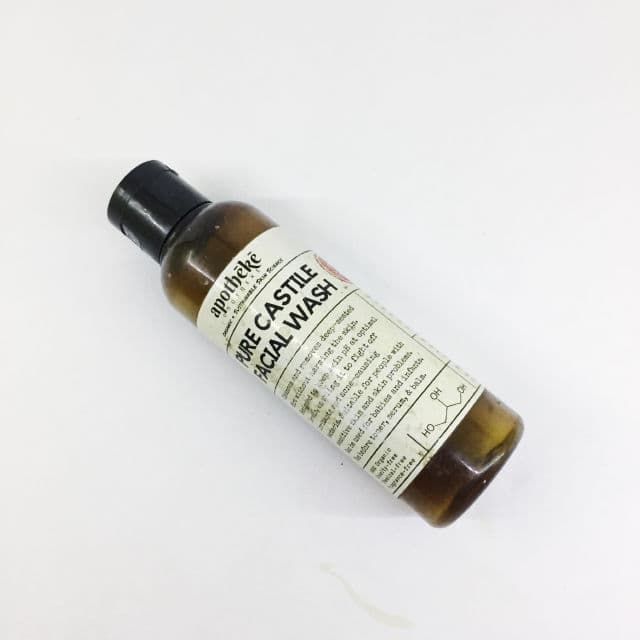 Apotheke Science Pure Castile Facial Wash review photo by TheGeekyBeaute