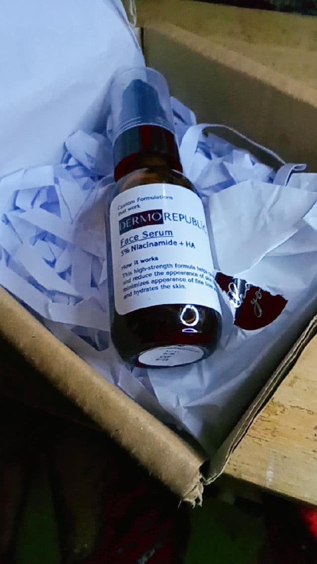 Dermorepubliq 5% Niacinamide + Hyaluronic Acid for Sensitive Skin Serum review photo by skincarewithme56