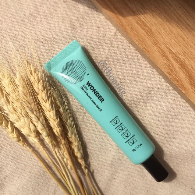 HaruHaru WONDER Honey Green Aqua Bomb Cream review photo by Vivianie