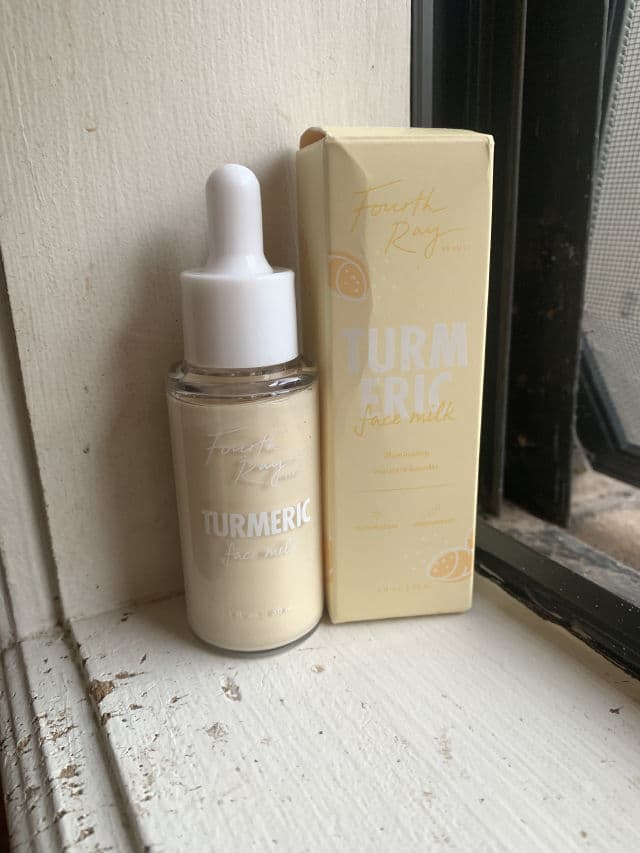 Fourth Ray Beauty Turmeric Face Milk review photo by TiannaMortis