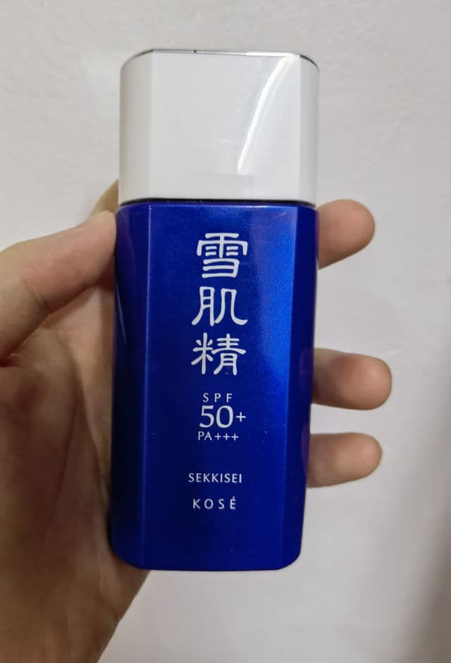 Kose Sekkisei Skincare UV Gel SPF50+ PA++++ review photo by Tiffany1212