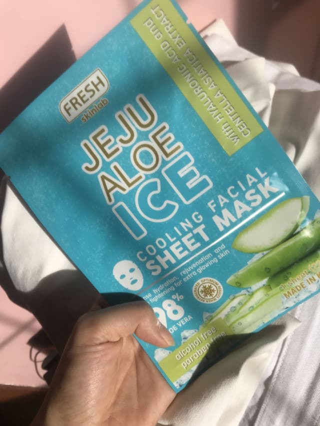 Fresh Skinlab Jeju Aloe Ice Facial Mask review photo by TinTam