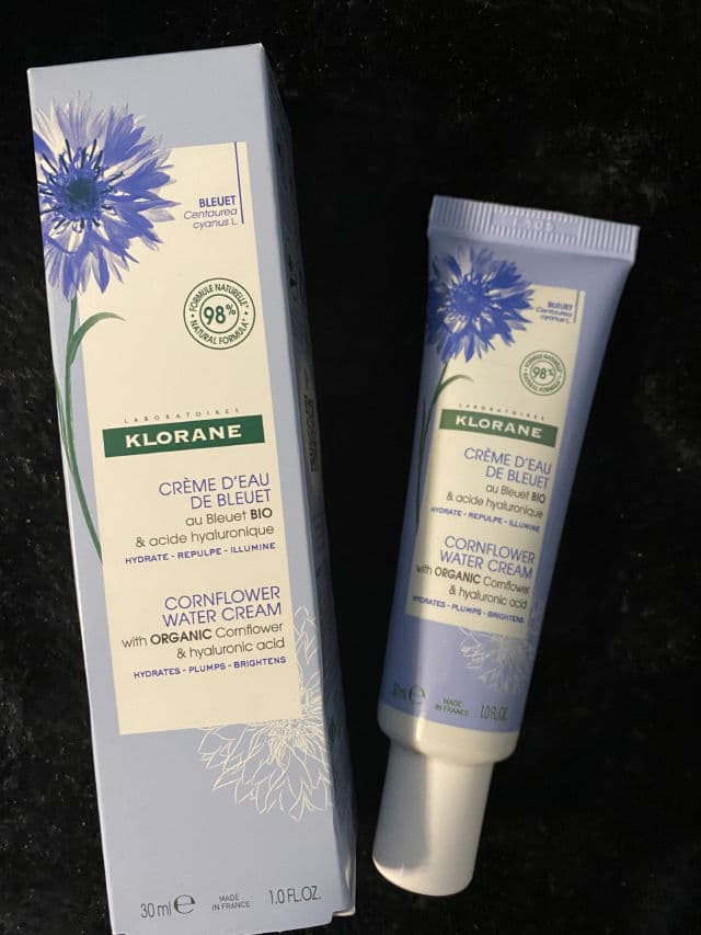 Klorane Cornflower Water Cream review photo by Tinaghabrial1990