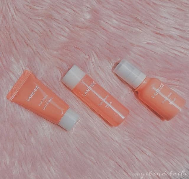 Laneige Fresh Calming Gel Cleanser review photo by Trace