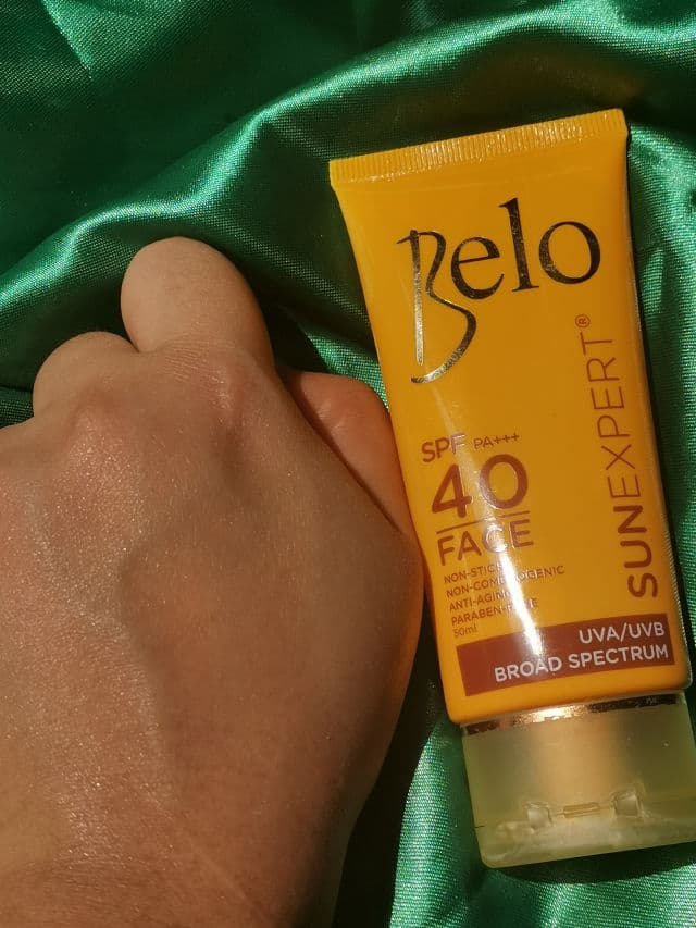 Belo Essentials SunExpert Face Cover review photo by Trace