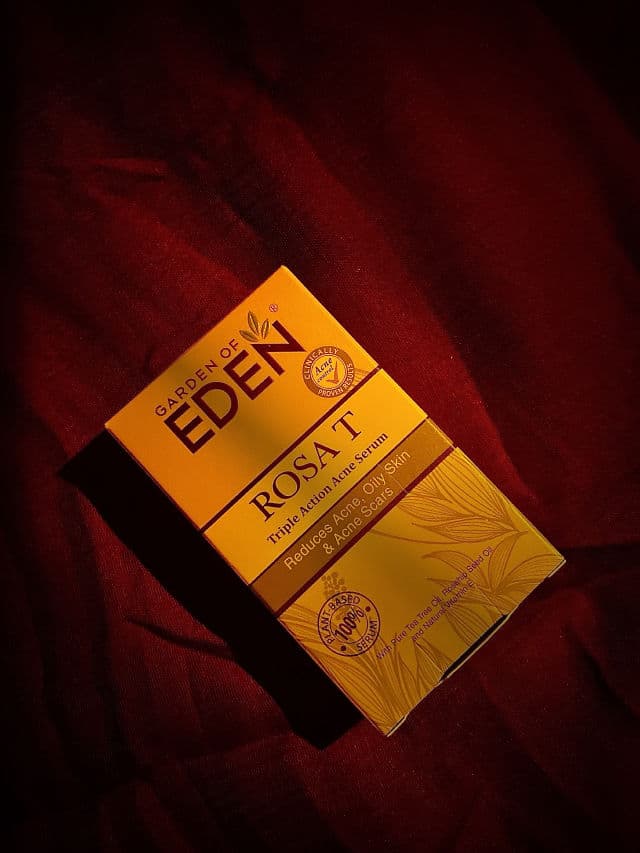 Garden of Eden Rosa T Triple Action Acne Serum review photo by Tracyy