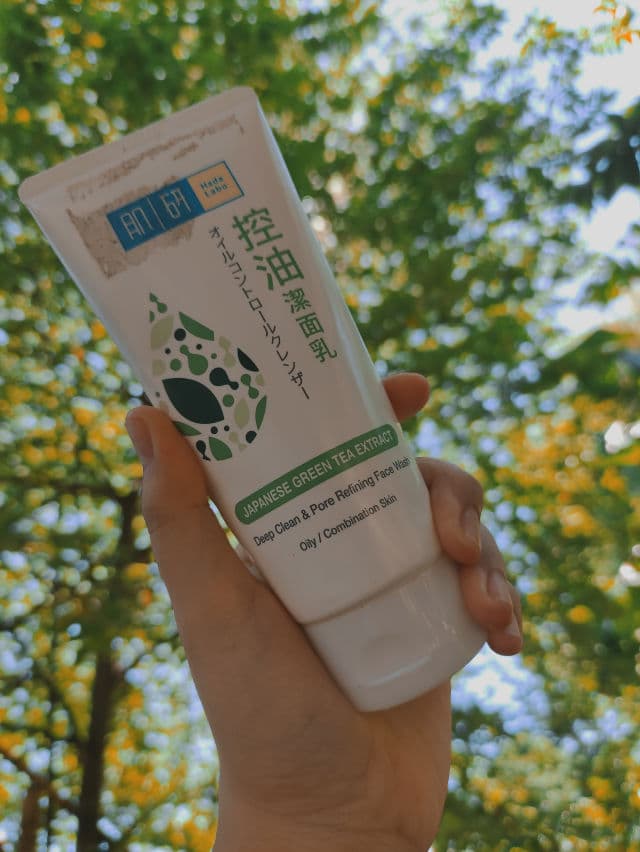 Hada Labo Deep Clean & Pore Refining Face Wash (Japanese Green Tea Extract) review photo by Trissss