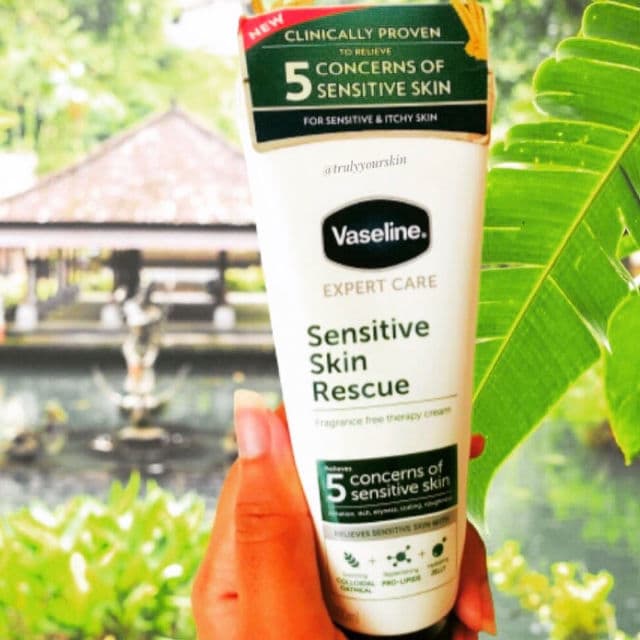 Vaseline Expert Care Sensitive Skin Rescue review photo by Trulyyourskin