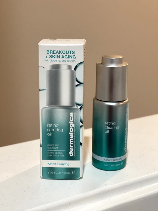 Dermalogica Retinol Clearing Oil review photo by treasuredbeautyfinds