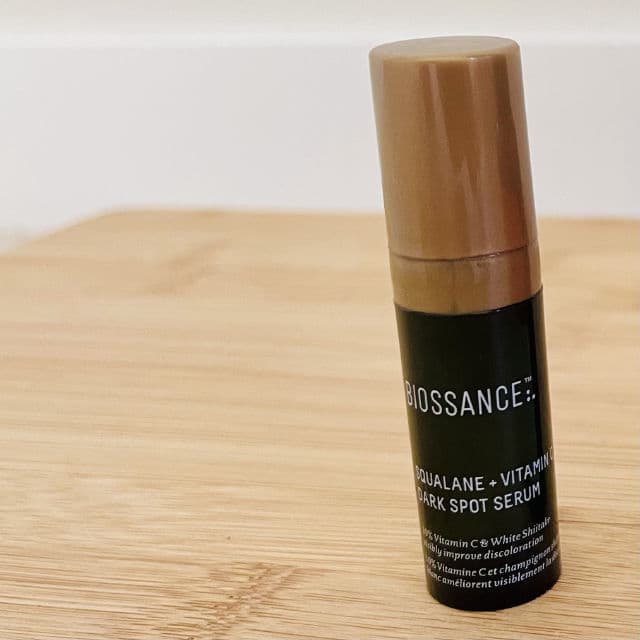 Biossance Squalane + Vitamin C Dark Spot Serum  review photo by treasuredbeautyfinds