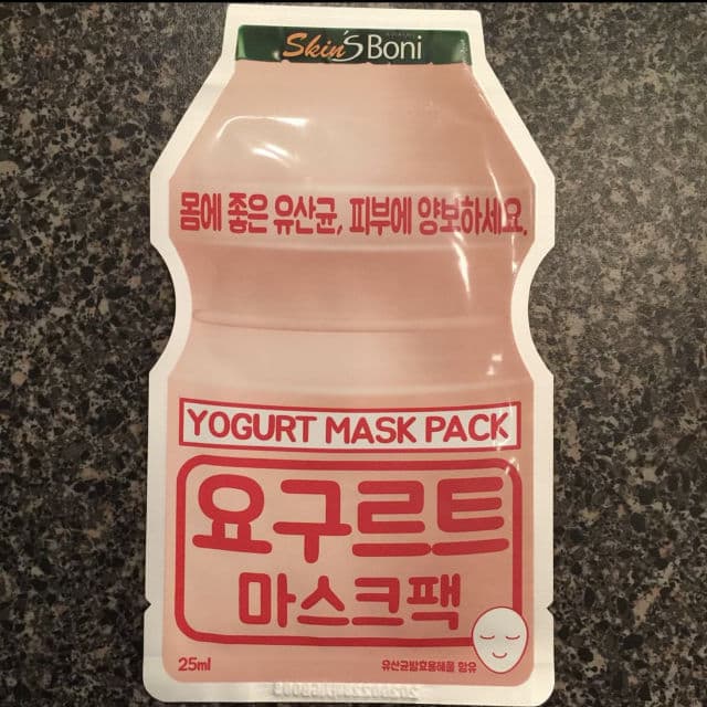 Skin's Boni Yogurt Mask Pack review photo by treasuredbeautyfinds