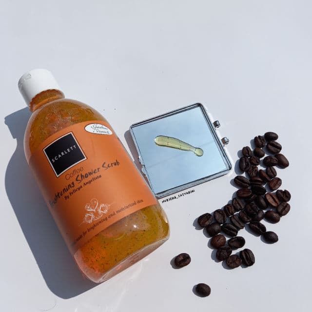 Scarlett Whitening Coffee Brightening Shower Scrub  review photo by Tyaa