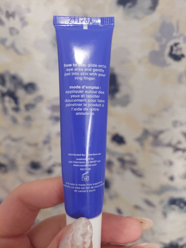 Cocokind Revitalizing Eye Cream review photo by Ulyanka
