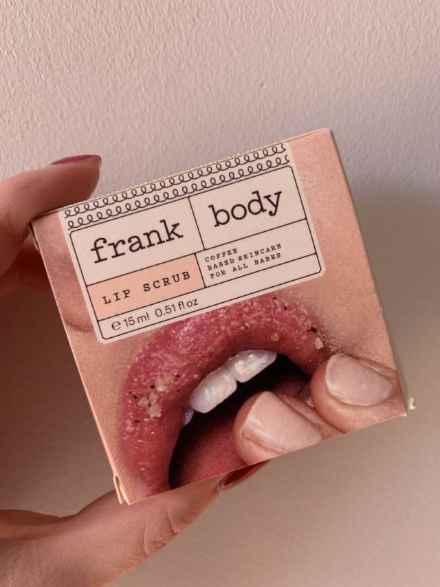 Frank Body Lip Scrub review photo by Unadon
