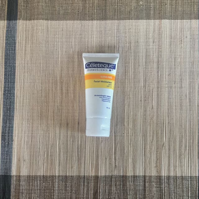 Celeteque Dermoscience Sun Care Facial Moisturizer SPF15 review photo by Skincarebuddy07