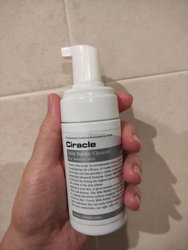 CIRACLE Mild Bubble Cleanser review photo by Vgarcia