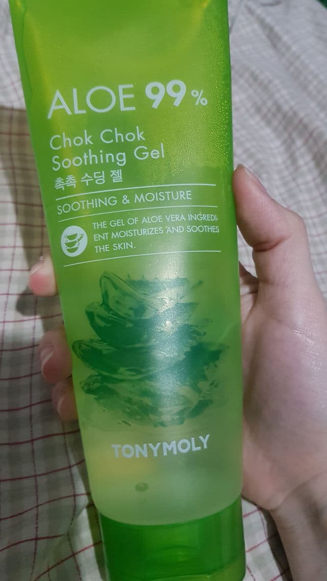TONYMOLY Aloe 99% Chok Chok Soothing Gel review photo by Variante26