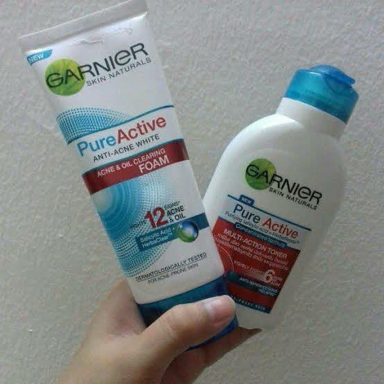 Garnier Pure Active Gel Cleanser Oily Skin review photo by Viaaaaang
