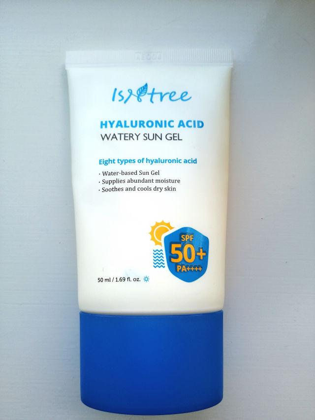 Hyaluronic Acid Watery Sun Gel SPF50+ PA++++ product review