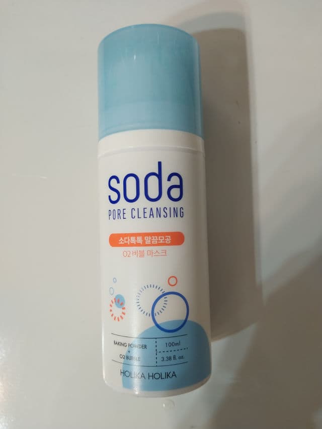 HOLIKA HOLIKA Soda Pore Cleansing O2 Bubble Mask review photo by Ikkikorea