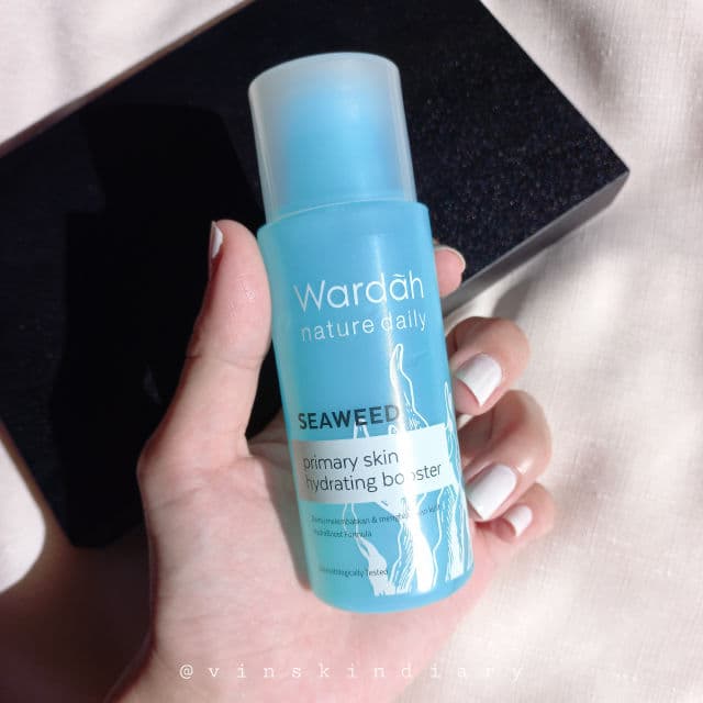 Wardah Seaweed Primary Skin Hydrating Booster review photo by vinskindiary