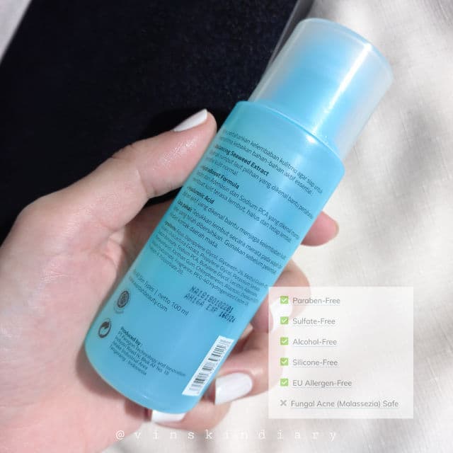 Wardah Seaweed Primary Skin Hydrating Booster review photo by vinskindiary