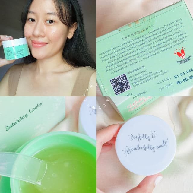 Saturday Looks Wake Wonderful Sleeping Mask review photo by vinskindiary