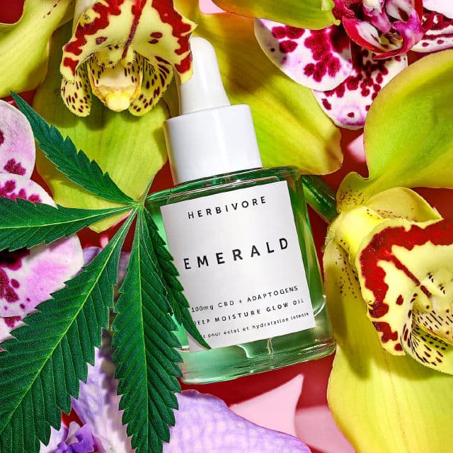 Herbivore Botanicals Emerald CBD + Adaptogens Deep Moisture Glow Oil review photo by WakeupMakeup