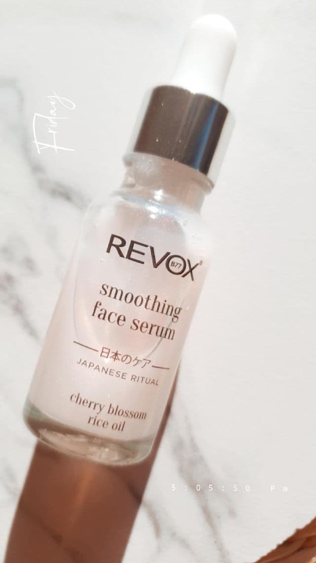 Revox Japanese Ritual Smoothing Facial Serum review photo by WhatTheSkinNeeds