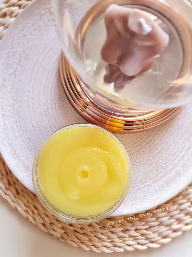 Ziaja Lemon Cake Body Scrub review photo by WhatTheSkinNeeds