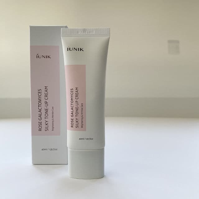 Iunik Rose Galactomyces Silky Tone Up Cream review photo by Winnietriesit