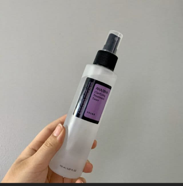 COSRX AHA/BHA Clarifying Treatment Toner review photo by Xristina