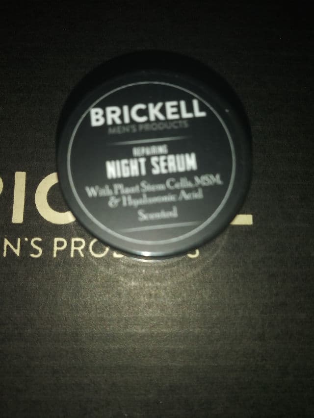 Brickell Men’s products Repairing Night Serum review photo by Yessirhedid