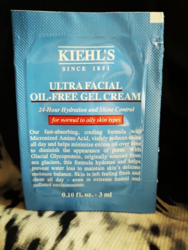 Kiehl's Ultra Facial Oil-Free Gel Cream review photo by SkinSYK