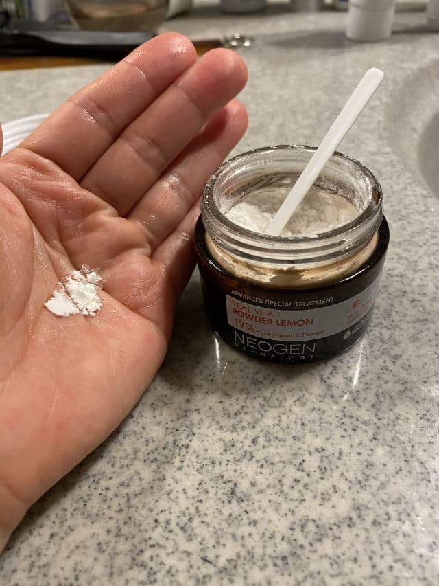 NEOGEN Dermalogy Real Vita C Powder Lemon review photo by Yunny