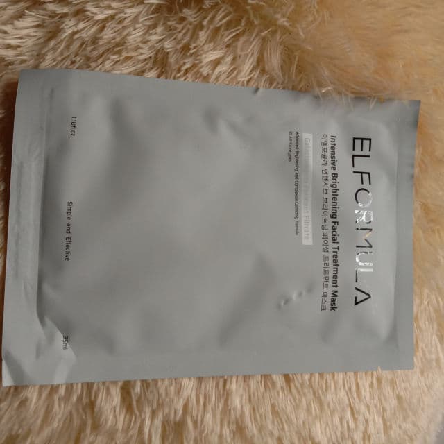 ELFormula Intensive Brightening Facial Treatment Mask review photo by milkstrwbrryy