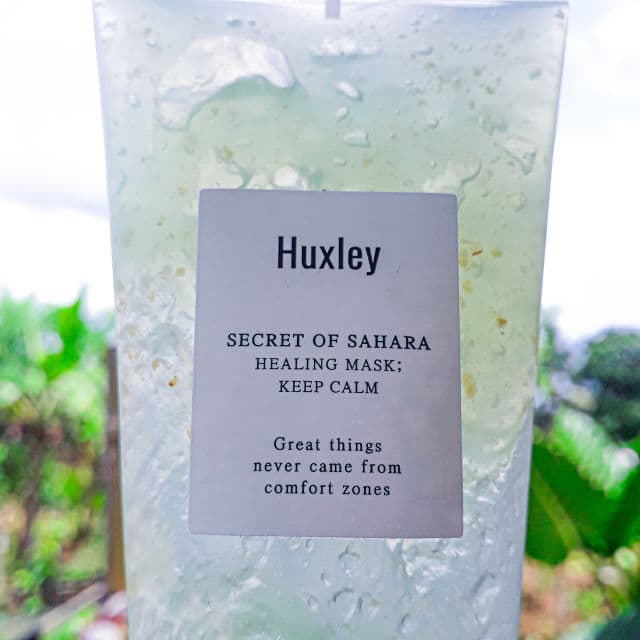 Huxley Keep Calm Healing Mask review photo by Ziyah
