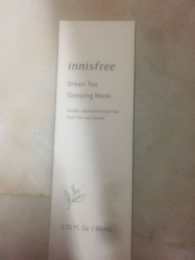 INNISFREE Green Tea Sleeping Mask review photo by ZxFxxg