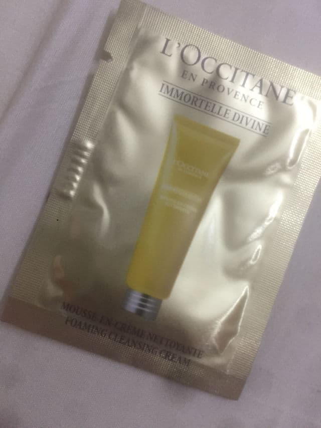 L'Occitane Immortelle Divine Cleansing Foam review photo by ZxFxxg