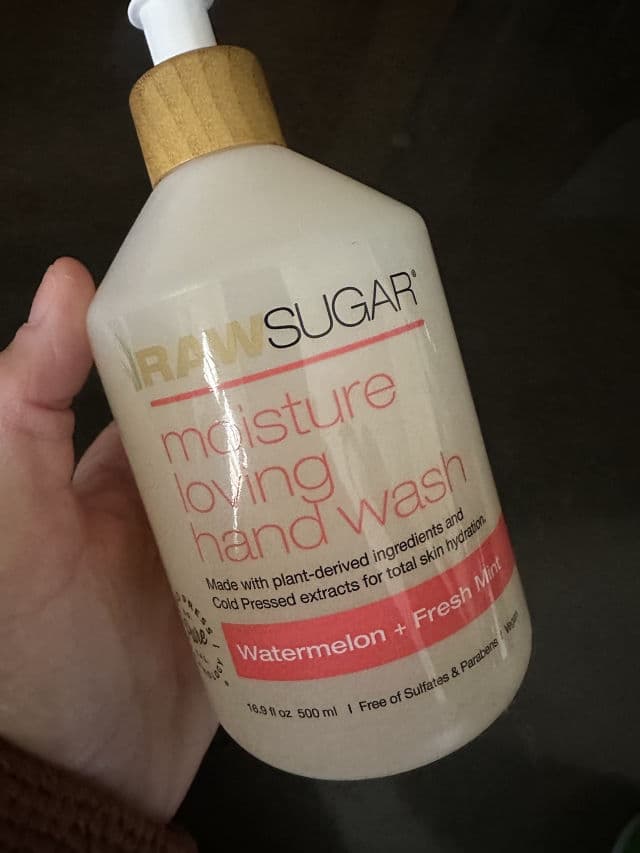 Raw Sugar Moisture Loving Hand Wash Watermelon + Fresh Mint review photo by corfor15