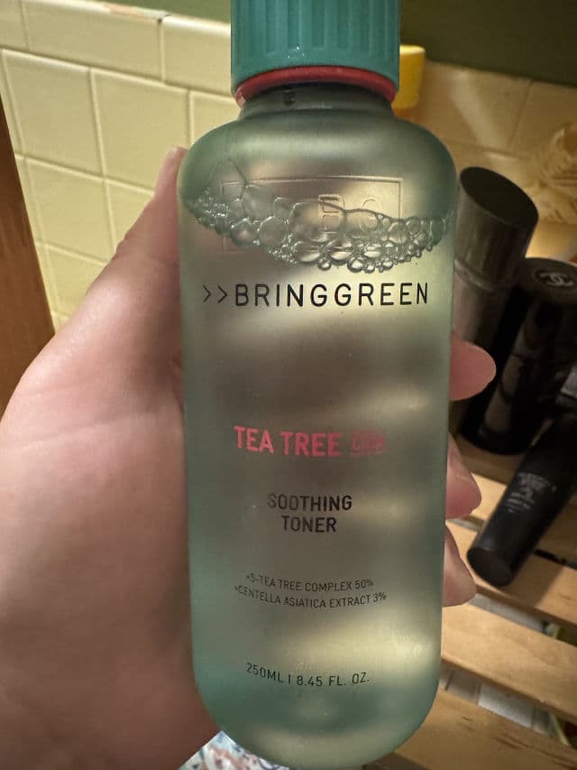 Bring Green Tea Tree Cica Soothing Toner review photo by katyM