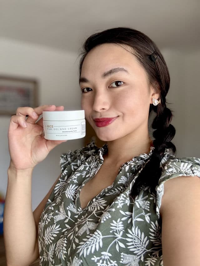 THANK YOU FARMER Rice Pure Gel and Cream review photo by kemsworld