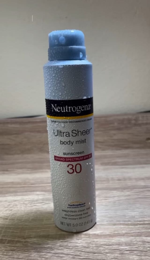 Neutrogena Ultra Sheer Sunscreen Spray SPF 30 review photo by nicolbonillacontact