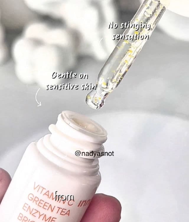 Green Tea Enzyme Vitamin C Brightening Serum product review