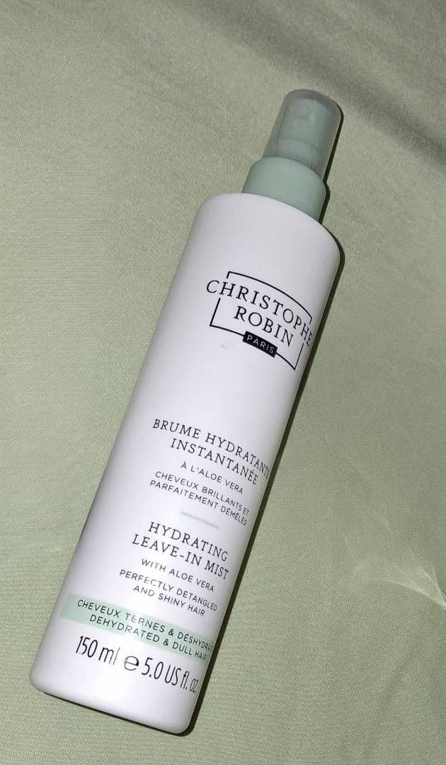 Christophe Robin Hydrating Leave-In Mist with Aloe Vera review photo by Codermary 