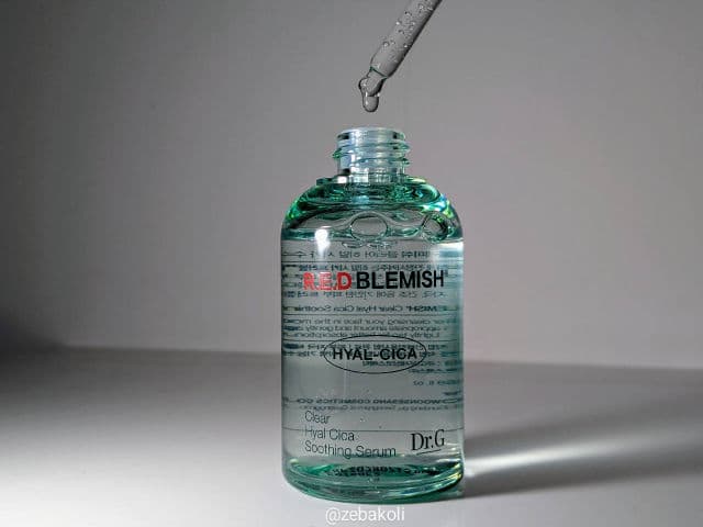 DR.G Red Blemish Clear Hyal Cica Soothing Serum review photo by Zeba