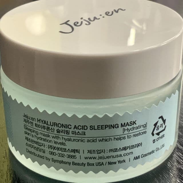 Jeju:en Hyaluronic Acid Sleeping Mask review photo by abc1111