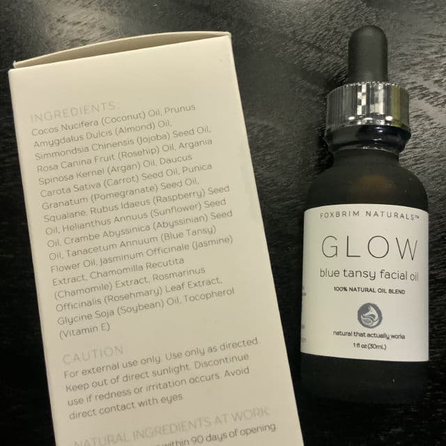 Foxbrim Naturals Glow Blue Tansy Facial Oil review photo by abc1111