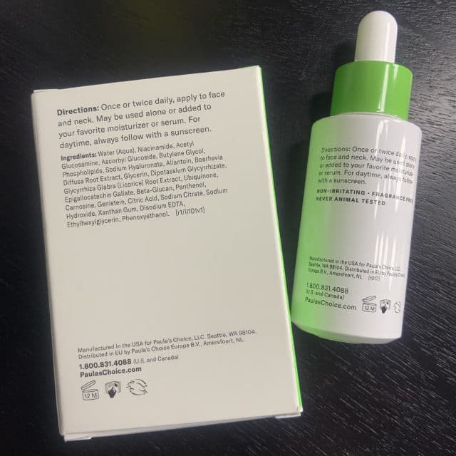 Paula's Choice RESIST 10% Niacinamide Booster review photo by abc1111