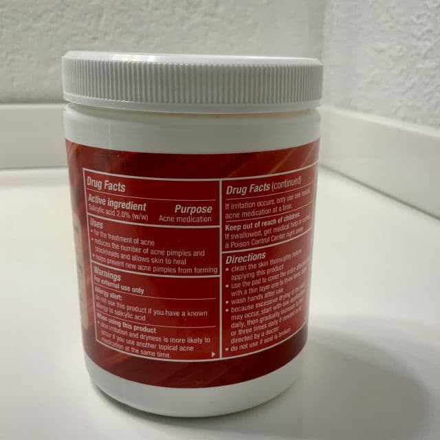 Stridex Single-Step Acne Control, Maximum, Alcohol Free review photo by abc1111